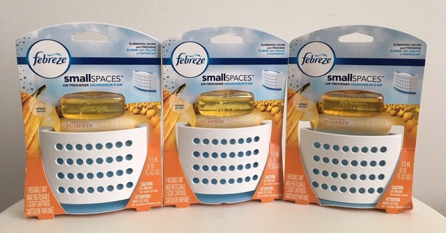 5 Febreze Small Spaces Fresh Fall Pumpkin Kit Refill Set & Refresh ... 5 Febreze Small Spaces Fresh Fall Pumpkin Kit Refill Set & Refresh ...