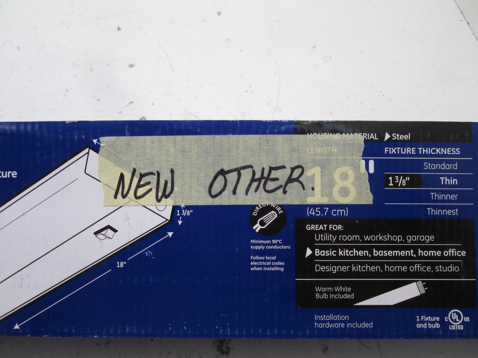 No1 Ge 16547 Advantage Fluorescent Light Fixture Ebay