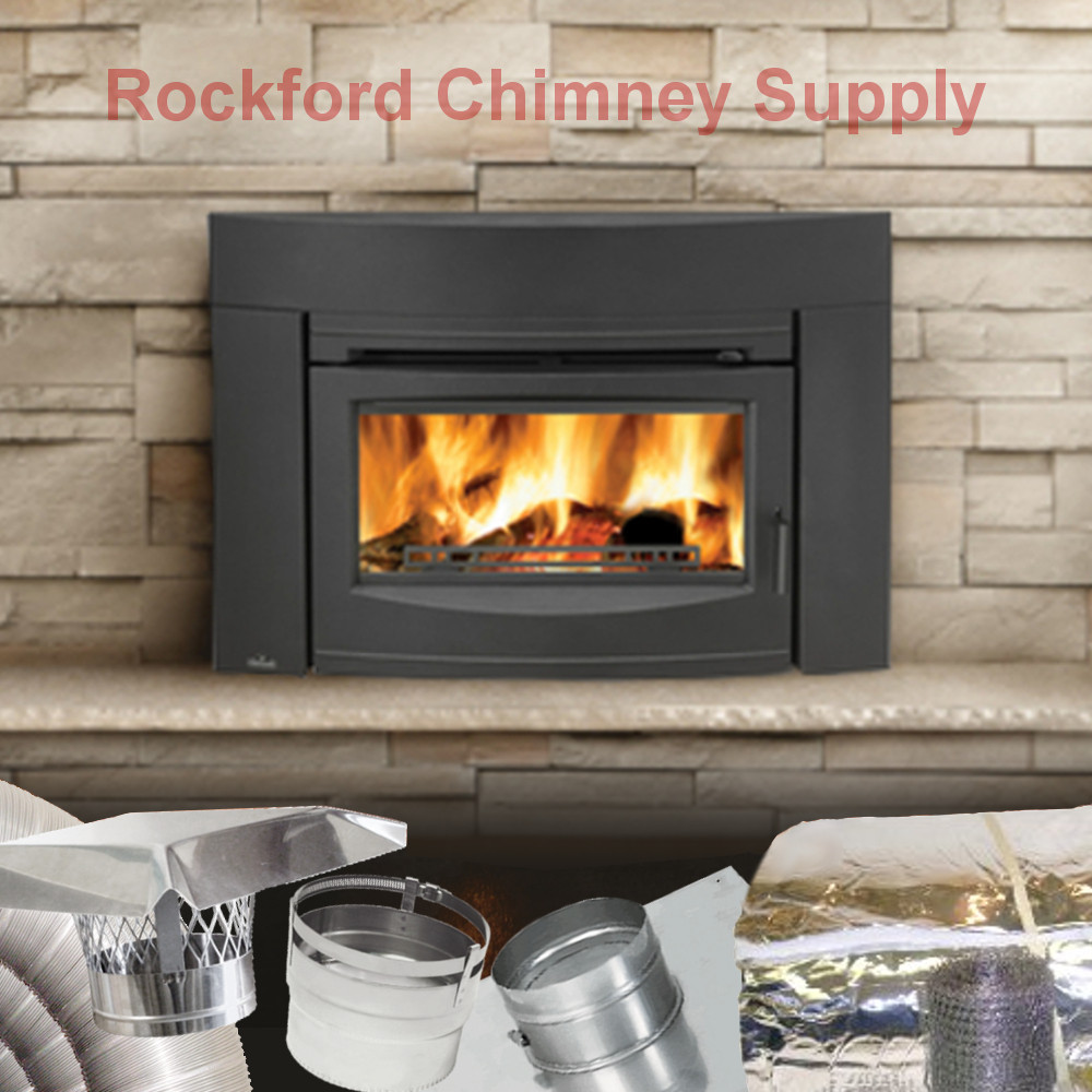 Wood Burning Insert Napoleon Epi3c Epa 6 X 15 Chimney Liner Picture 1 Of 4