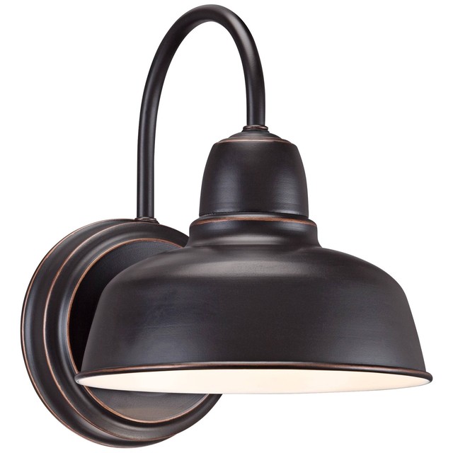 urban barn collection 11 1 4 high bronze outdoor wall light ebay