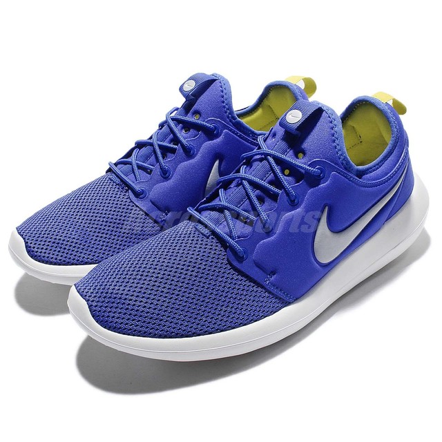 Nike Roshe Two Scarpe Running Uomo Blu Paramount Blue/Wolf Grey/Electrolime/W Nike Roshe Two Scarpe Running Uomo Blu Paramount Blue/Wolf Grey/Electrolime/W