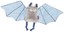 SIGIKID Schmusetuch, BABY BITE ME, Fledermaus, Schnuffeltuch, Kuscheltuch, NEU