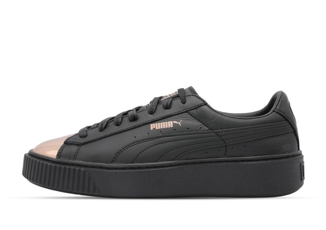 PUMA Basket Platform Metallic Scarpe Da Ginnastica Sneaker Donna 366169 02 Nero PUMA Basket Platform Metallic Scarpe Da Ginnastica Sneaker Donna 366169 02 Nero