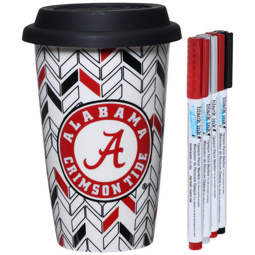 Alabama Crimson Tide Personalizable Ceramic Travel Coffee Mug 10 ... Alabama Crimson Tide Personalizable Ceramic Travel Coffee Mug 10 ...