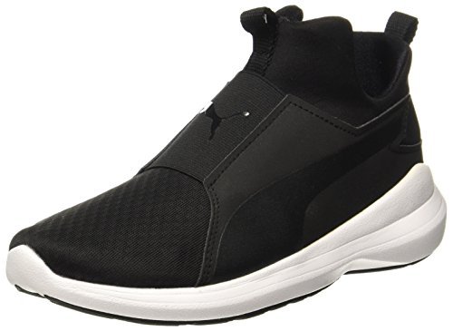 Puma Rebel Mid Sneaker a Collo Alto Donna Nero Black Black White 37 C7N Puma Rebel Mid Sneaker a Collo Alto Donna Nero Black Black White 37 C7N