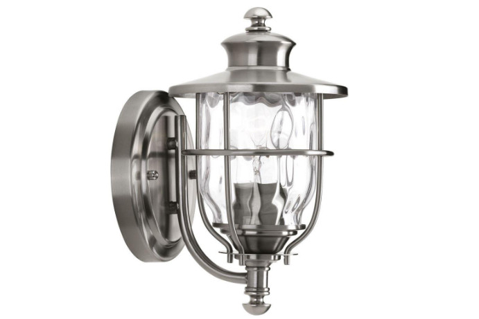 Progress Lighting Beacon Wall Mount 1 Light Outdoor Stainless Steel Picture 1 Of 2