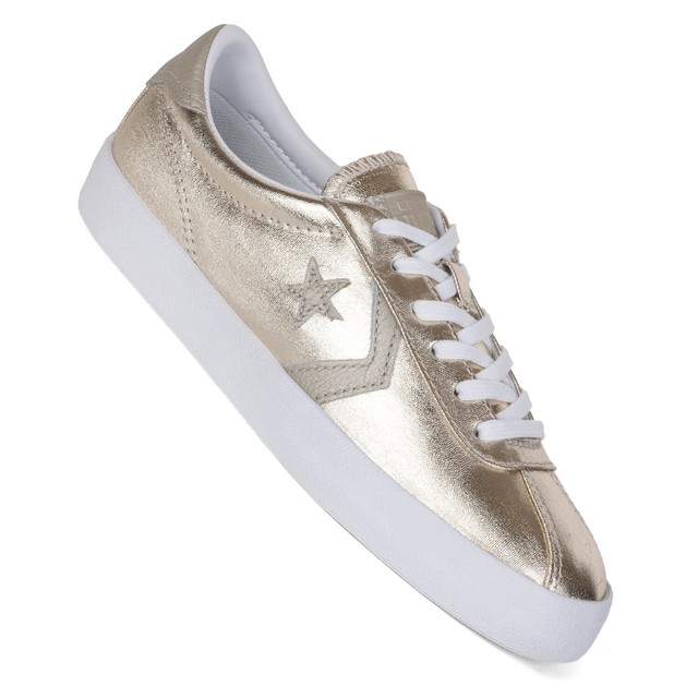 CONVERSE Punto di interruzione OX LUMINOSO Oro Sneaker donna im Metallic Look CONVERSE Punto di interruzione OX LUMINOSO Oro Sneaker donna im Metallic Look