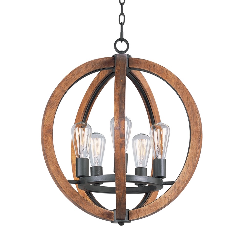 Maxim Lighting Bodega Bay 5 Light Chandelier In Anthracite 20917apar Picture 1 Of