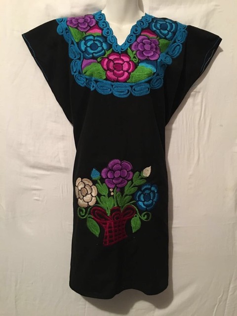 Mexican Embroidered Dress