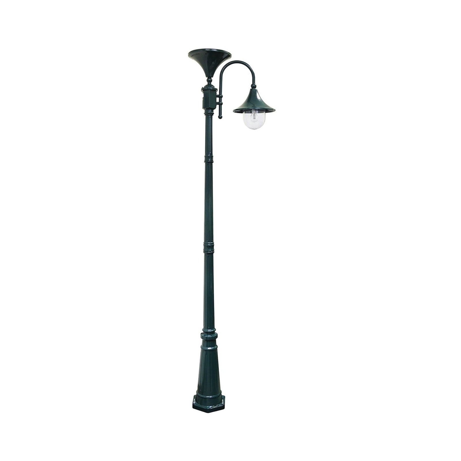 Gama Sonic Gs 109s Gr Cast Aluminum Solar Light Everest Powered Lamp Picture 1 Of 6