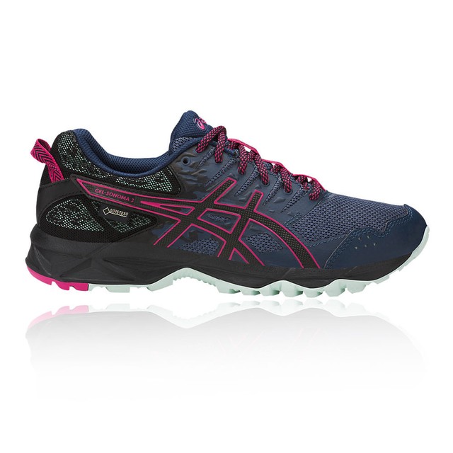 ASICS Donna Gel Sonoma 3 GTX trail running Scarpe Sportive Scarpe da ginnastica Blue ASICS Donna Gel Sonoma 3 GTX trail running Scarpe Sportive Scarpe da ginnastica Blue
