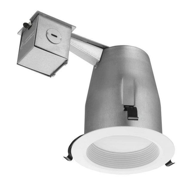 Lithonia Lighting Led 3 In Recessed Matte White Baffle Kit 207gee Lithonia Lighting 3 In Matte White Recessed Baffle Integrated Led Kit