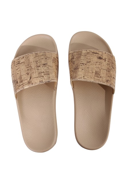 Slydes unisex INFRADITO WOODBINE Cork SABBIA Slydes unisex INFRADITO WOODBINE Cork SABBIA