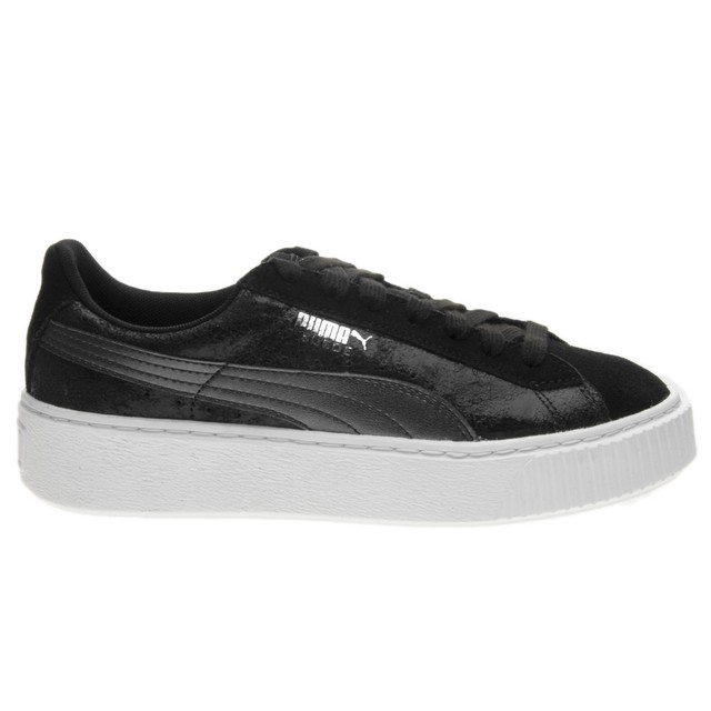 Puma suede platform SAFARI SCARPE SNEAKER CASUAL PELLE NERO 364594 03 Puma suede platform SAFARI SCARPE SNEAKER CASUAL PELLE NERO 364594 03