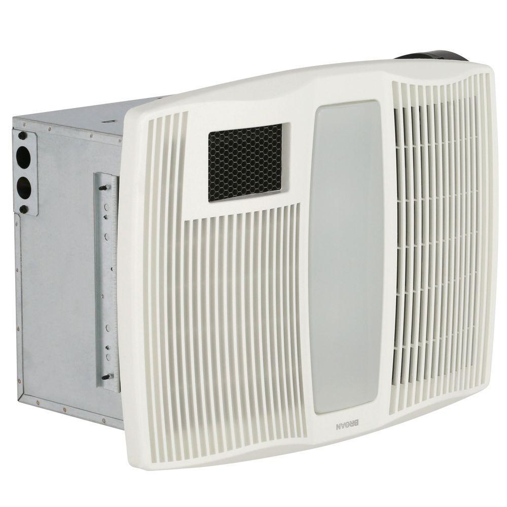 Broan Qtx Series Very Quiet 110 Cfm Ceiling Exhaust Bath Fan With Broan Qtx Series Very Quiet 110 Cfm Ceiling Exhaust Bath Fan With Heater Light Be The First To Write A Review About This Picture 1 Of