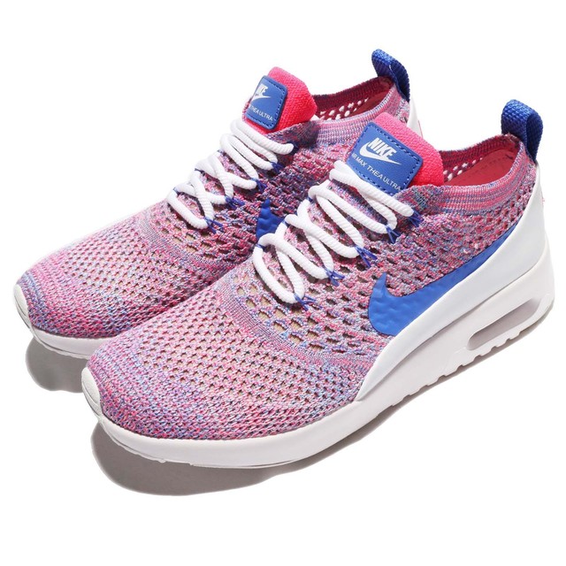 Wmns Nike Air Max Thea Ultra FK Flyknit Pink Blue Women Running Shoes 881175100 Wmns Nike Air Max Thea Ultra FK Flyknit Pink Blue Women Running Shoes 881175100