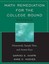 Math Remediation for the College Bound: Homework, Sample Tests, and Answer Keys