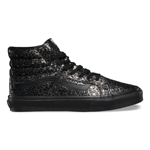 Vans SK8 Slim Metallic Leopard VN18IJQC Sneakers Alta Scarpa Unisex Black Vans SK8 Slim Metallic Leopard VN18IJQC Sneakers Alta Scarpa Unisex Black
