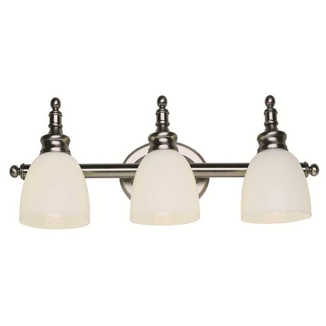 Bel Air Lighting 3 Light Antique Nickel Bath Bar With White Bel Air Lighting 3 Light Antique Nickel Bath Bar With White Opal Gl