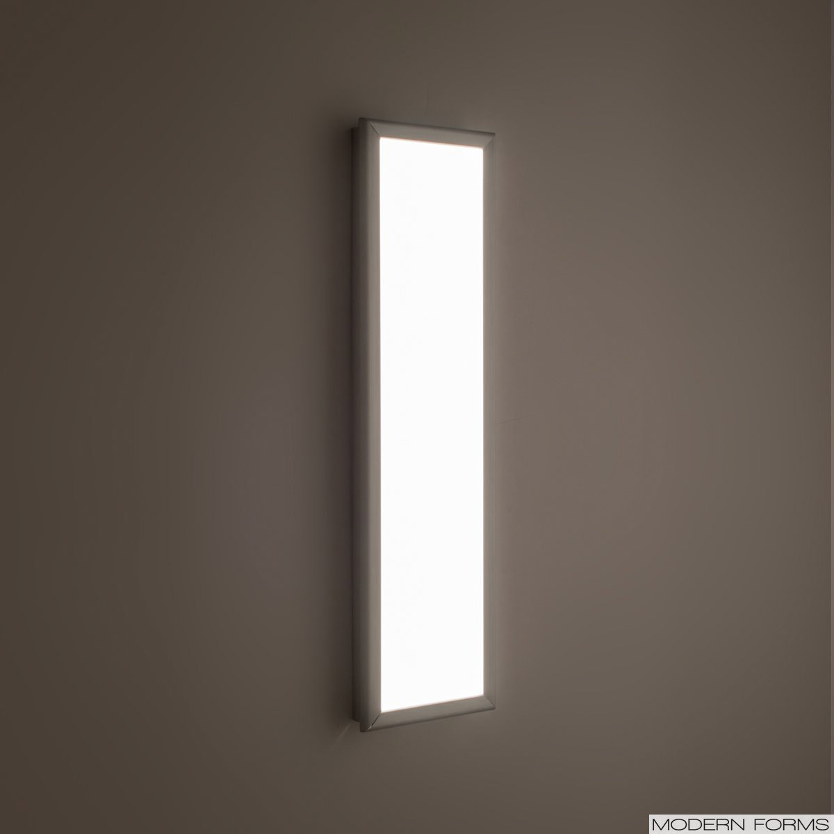 Modern Forms Ws 3724 Brushed Aluminum Neo 24 Dimmable Led Ada Brand New T
