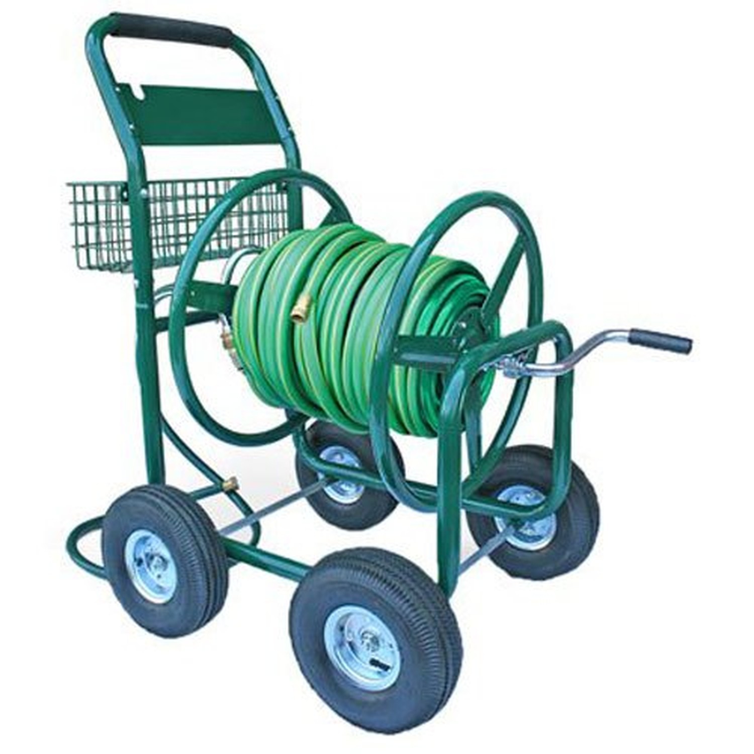 Liberty Garden Residential And Industrial 4 Wheel Hose Reel Cart Picture 1 Of 4