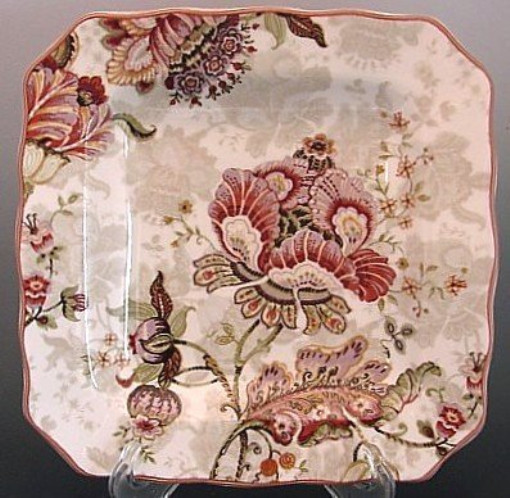 222 Fifth Gabrielle Cream Salad Plates Set of 4 Square | eBay 222 Fifth Gabrielle Cream Salad Plates Set of 4 Square | eBay