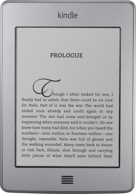 Amazon Kindle Touch (4th Generation) 4GB, Wi-Fi, 6in - Silver