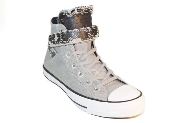 CONVERSE Brea HARDWARE All Star Classic high scarpe donna cuoio a quadri CONVERSE Brea HARDWARE All Star Classic high scarpe donna cuoio a quadri