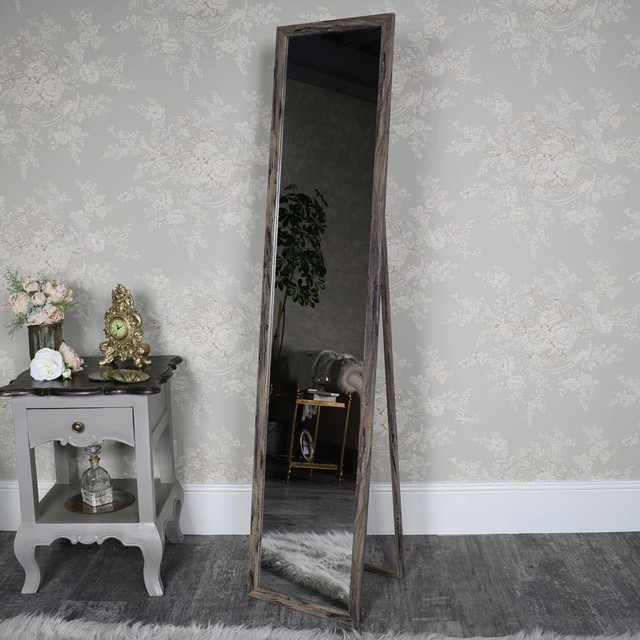 Tall Rustic Brown Standing Cheval Floor Mirror Chic Bedroom Dressing Tall Rustic Brown Free Standing Cheval Floor Mirror Chic Bedroom Dressing Room