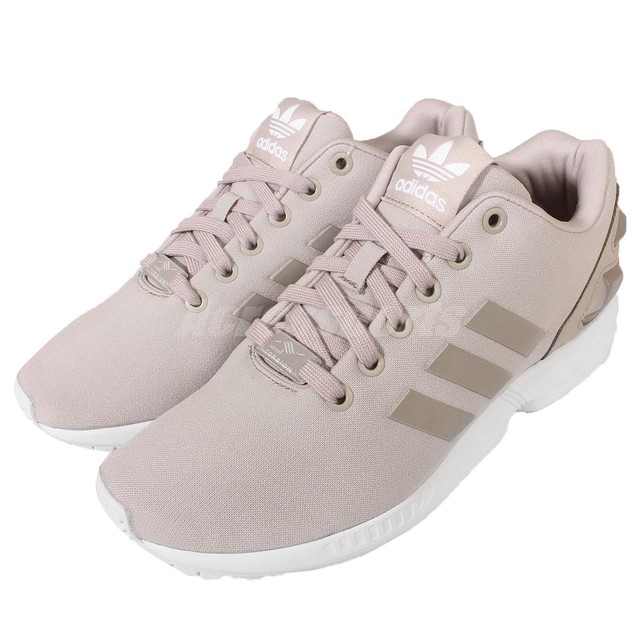 adidas Originals ZX Flux Candy W Grey White Beige Womens Running Shoes S79467 adidas Originals ZX Flux Candy W Grey White Beige Womens Running Shoes S79467