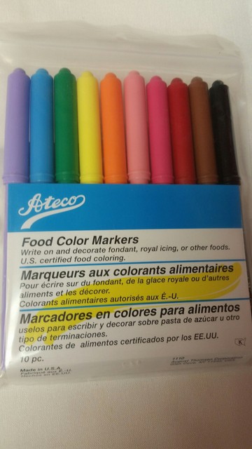 Food Coloring Markers - Worksheet & Coloring Pages Food Coloring Markers - Worksheet & Coloring Pages