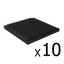 10x Studio Acoustic Foam Panel Tile Sound Absorption Treatment Wedge @SAV