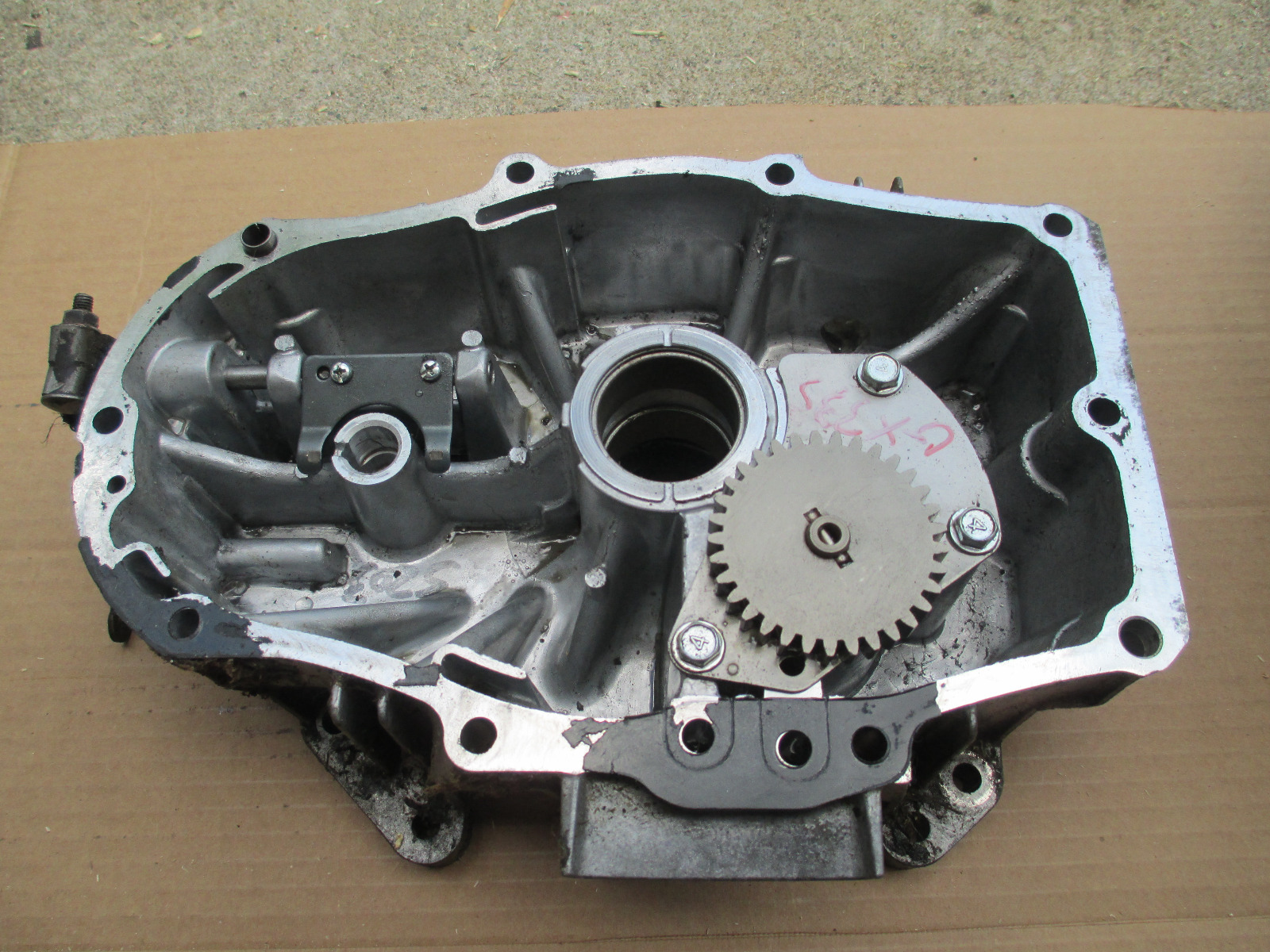 John Deere Gx335 20hp Kawasaki Engine Crankcase Cover Miu11292 Ebay Picture 1 Of 3