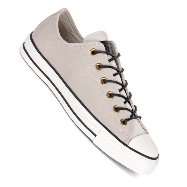 CONVERSE Chucks LO PELLE sfilacciato Burlap AIRONE BLACK Sneakers Uomo CONVERSE Chucks LO PELLE sfilacciato Burlap AIRONE BLACK Sneakers Uomo
