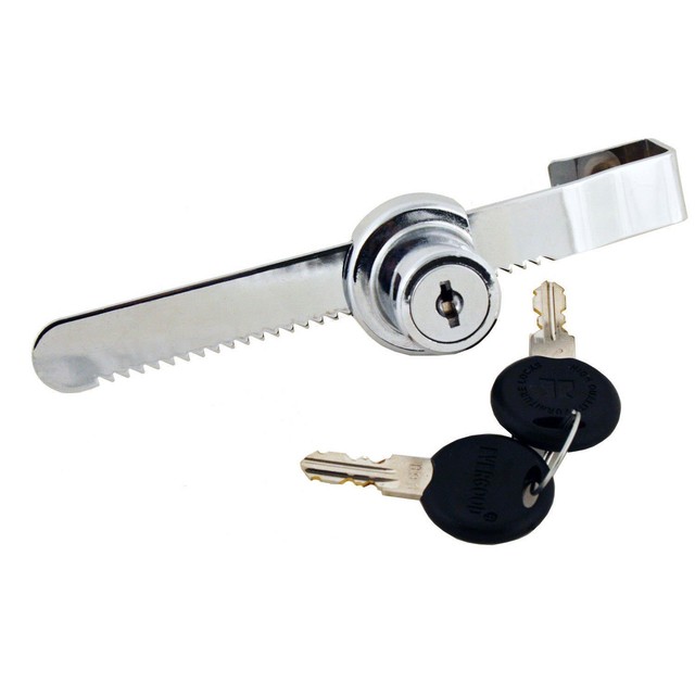 Glass Cabinet Ratchet Lock Display Case Sliding Door Key Secure Glass Cabinet Ratchet Lock Display Case Sliding Door Key Secure Trophy Retail