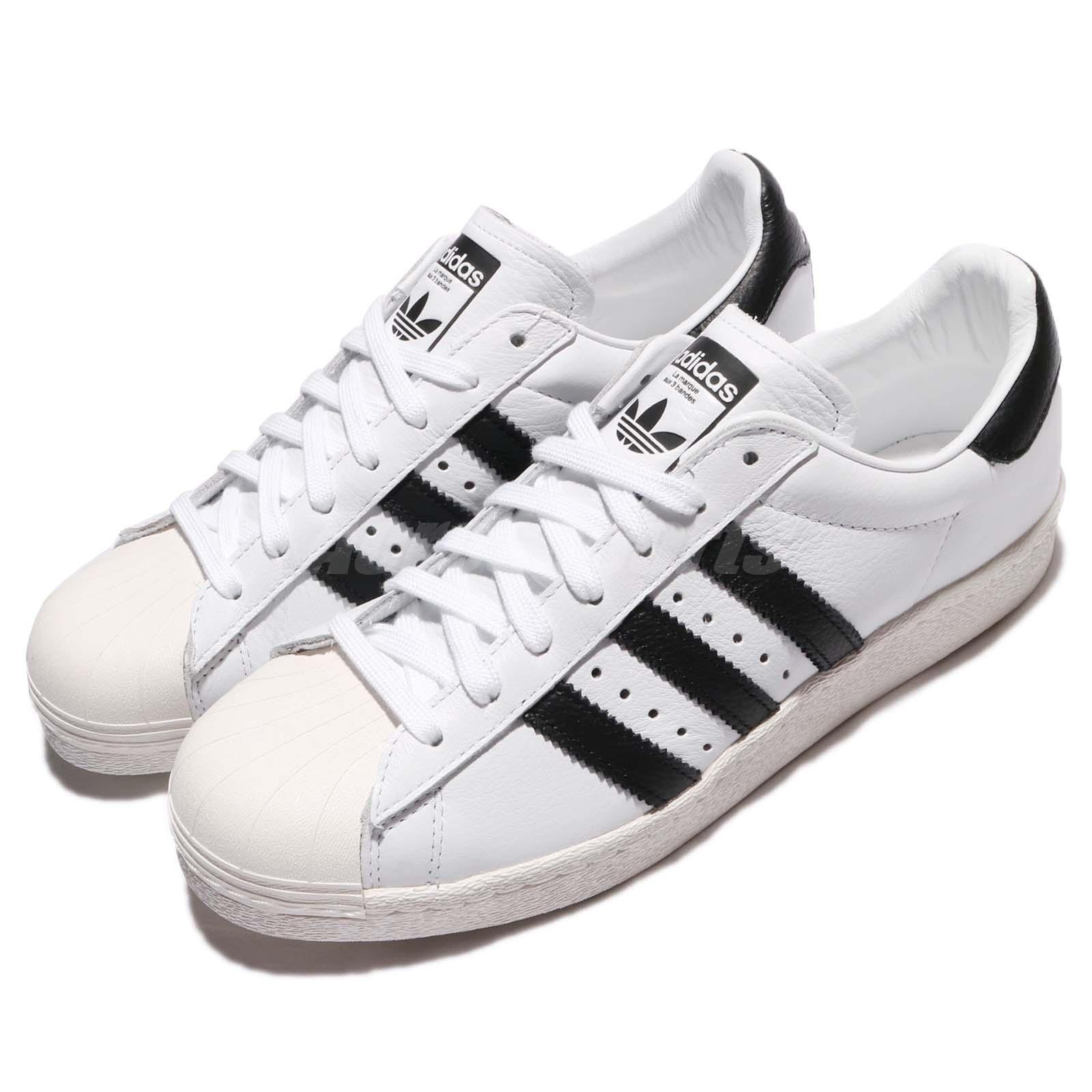 adidas Originals Superstar White Black Boost Men Shoes Sneakers BZ0202 adidas Originals Superstar White Black Boost Men Shoes Sneakers BZ0202