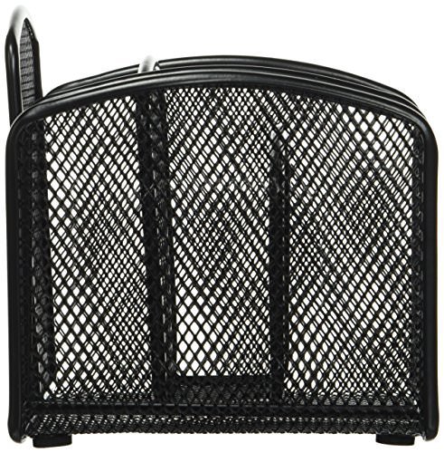 Lorell Mini Steel Wire Mesh Desktop Organizer Llr37522