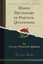 NEW Handy Dictionary of Poetical Quotations (Classic Reprint)