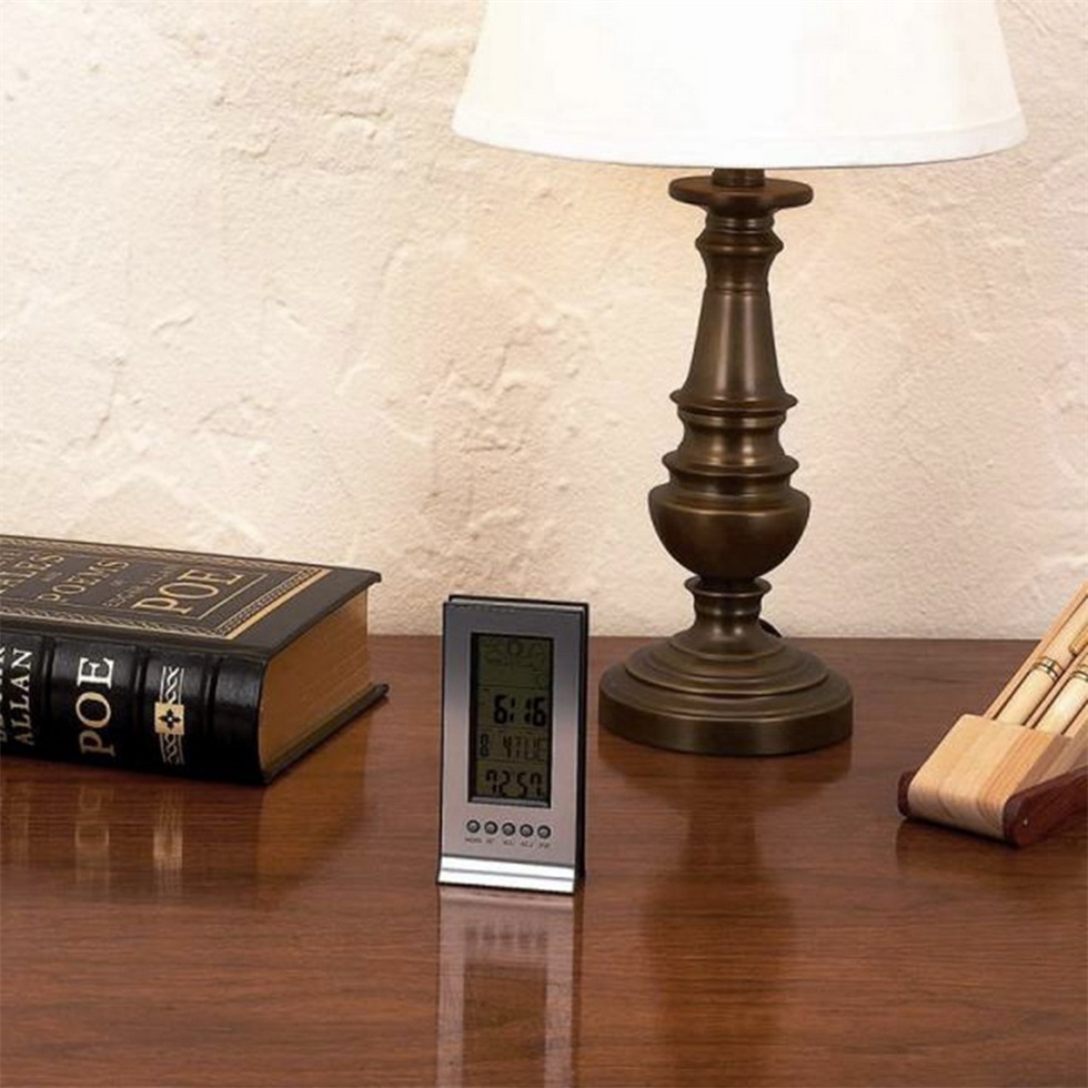 Indoor Outdoor Wireless Thermometer Weather Station Alarm Clock ... Indoor Outdoor Wireless Thermometer Weather Station Alarm Clock ...