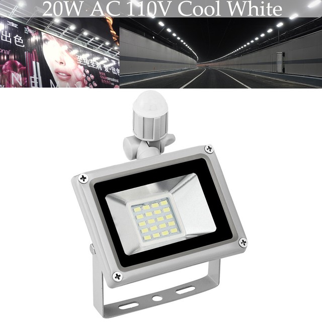 20w Cool White Led Flood Light Outdoor Security Spot Lamp Pir Motion 20w Cool White Led Flood Light Outdoor Security Spot Lamp Pir Motion Sensor Us