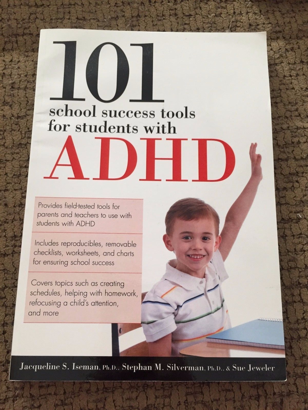 101 School Success Tools for Students with ADHD by Jacqueline S. Iseman, Stephan M. Silverman and Sue Jeweler (2010, Paperback) | eBay