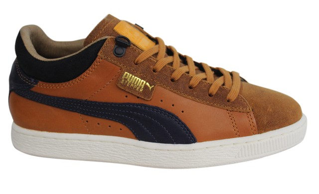 Puma Basket mmq con lacci nero pelle tessuto Scarpe sportive uomo 355550 01 U107 Puma Basket mmq con lacci nero pelle tessuto Scarpe sportive uomo 355550 01 U107