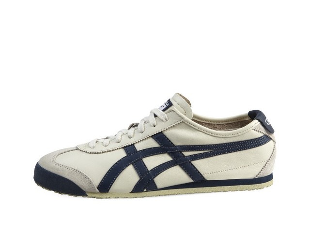 Asics Mexico 66 Scarpe da Ginnastica Unisex Adulto Bianco Birch/India Ink/Lat Asics Mexico 66 Scarpe da Ginnastica Unisex Adulto Bianco Birch/India Ink/Lat