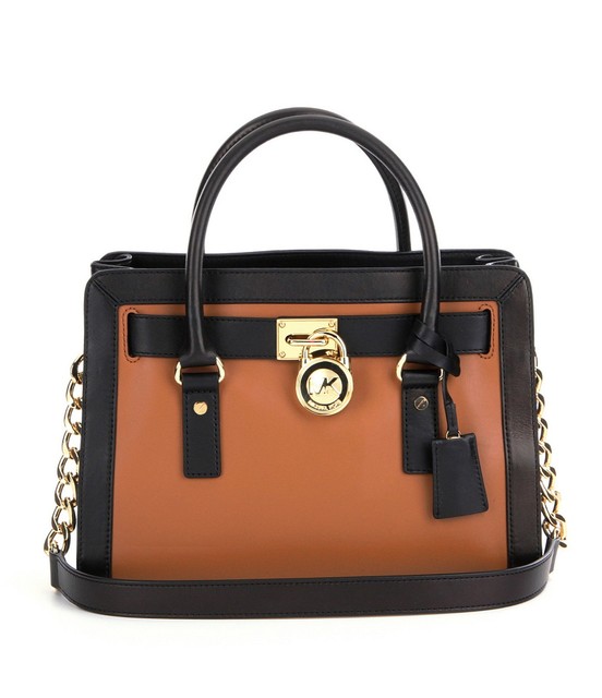 Michael Kors Hamilton Ew Satchel Leather Frame Out Acorn Black Michael Kors Hamilton Frame Out Leather East West Ew Satchel Acorn Black