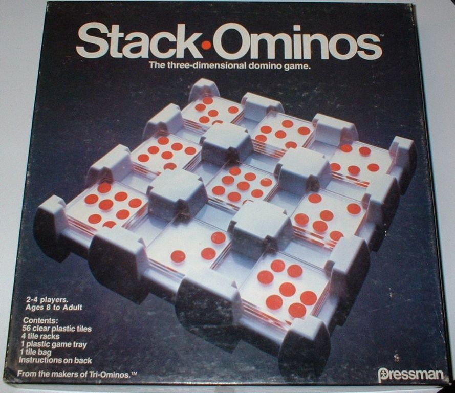 Vintage Stack Ominos Three Dimensional 3d Domino Board Game Vintage Stack Ominos Three Dimensional 3d Domino Board Game