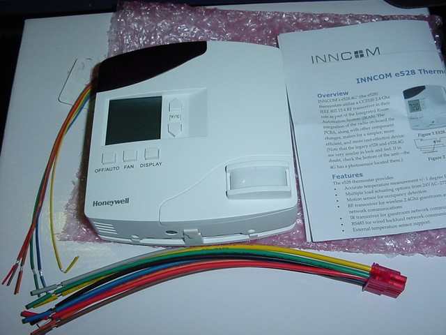 E528.4g HVAC Controller Inncom Thermostat E528 Honeywell ... inncom thermostat wiring diagram 