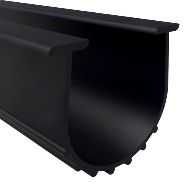 Garage Door Bottom Rubber Seal Strip Replacement Black 95mm Width Loobani Garage Door Bottom Weather Stripping Rubber Seal Strip Replacement