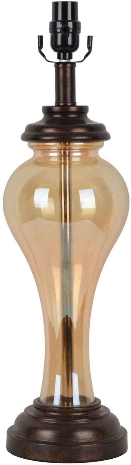 Better Homes And Gardens Amber Er Glass Table Lamp Picture 1 Of