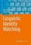 Linguistic Identity Matching, Lisbach, Bertrand, New Book