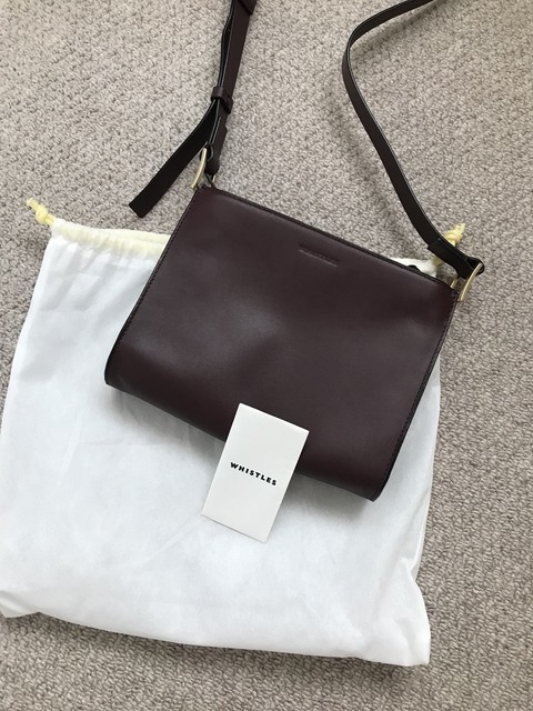 Whistles Women S Leather Crossbody Bag Adjule Strap Oxblood Whistles Women S Leather Crossbody Bag Adjule Strap Oxblood Colour